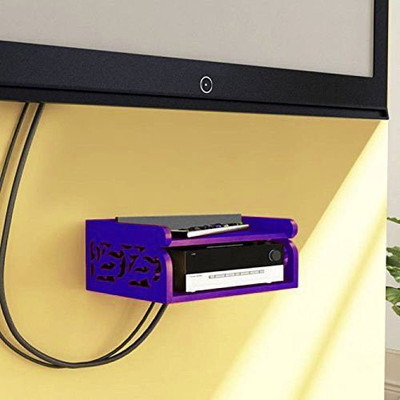 

Decorasia Blue Set Top Box MDF Wall Shelf(Number of Shelves - 2, Blue)