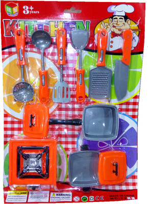 

TALKING GANESHA 12 pieces Advanced Chef Kitchen Set toy for kids