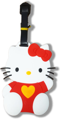 

SSEmp Fancy, Stylish and eye-catchy Hello Kitty designer Luggage Tag(Red, White)