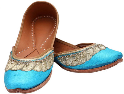 

HSKENTERPRISES Women BLue Flats
