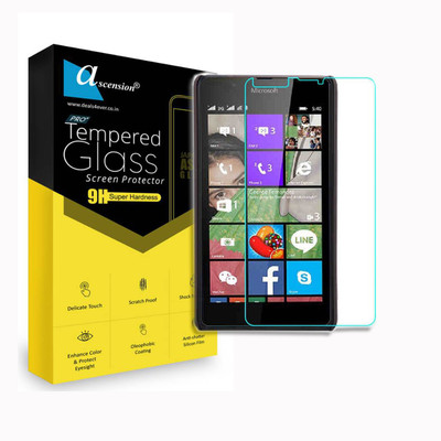Ascension Tempered Glass Guard for Microsoft Lumia N540 dual, Nokia N540 dual(Pack of 2)