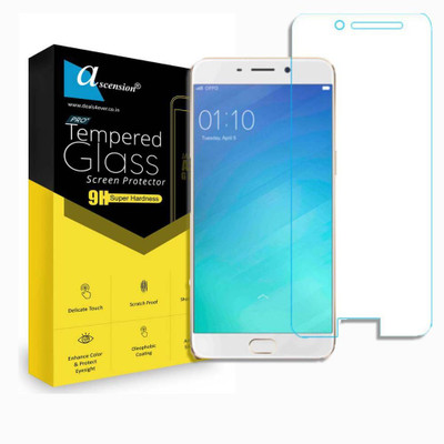 Ascension Tempered Glass Guard for OPPO F3 PLUS(Pack of 2)