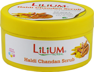 LILIUM Haldi Chandan Scrub 100ml Scrub(100 ml)
