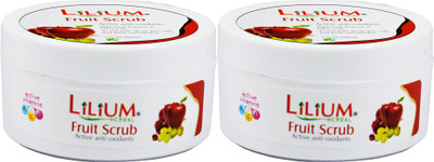 

LILIUM Fruit Scrub 200ml Pack of 2 Scrub(200 ml)