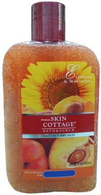 

Premium Skin Cottage Natures Fusion | Body Bath Care + Exfoliator | Protects | Nourishes Scrub(360 ml)
