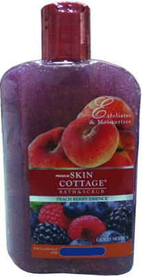 

Premium Skin Cottage Peach Essence | Body Bath Care + Exfoliator | Protects | Nourishes Scrub(360 ml)