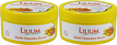 

LILIUM Haldi Chandan Scrub 100ml Pack of 2 Scrub(100 ml)