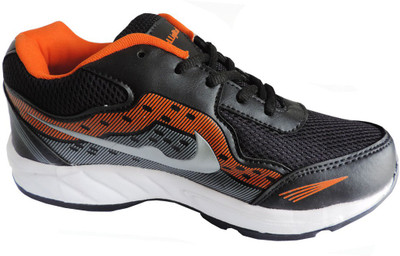 

Elligator Running Shoes For Men(Black, Orange