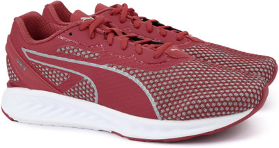 

Puma IGNITE 3 Running Shoes For Men(Red, Grey, Toreador-quarry