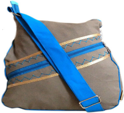 

Fly Angels Girls Casual Grey Canvas Shoulder Bag