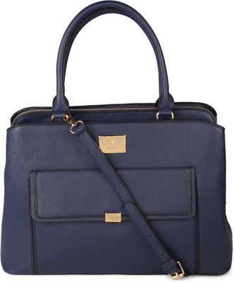 

Van Heusen Women Casual Blue PU Hand-held Bag