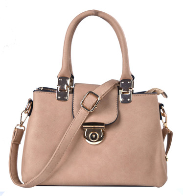 Femiga Women Casual Brown PU Sling Bag