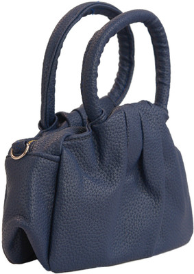 

DECOHOME Girls Casual Blue PU Sling Bag