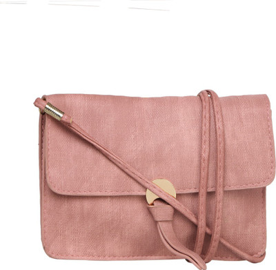 

Indian Fashion Women Casual Pink PU Sling Bag