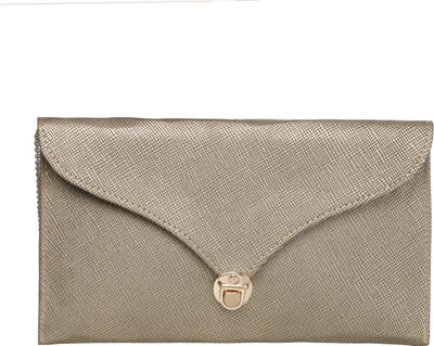 

Margaux Women Evening/Party Silver PU Sling Bag