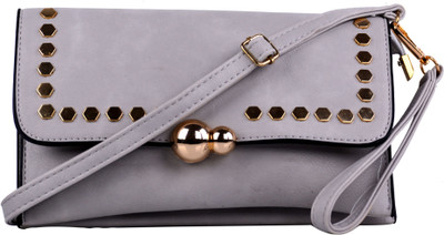 

Femiga Women Casual Purple PU Sling Bag