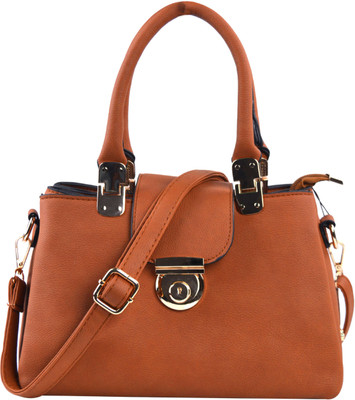 

Femiga Women Casual Brown PU Sling Bag