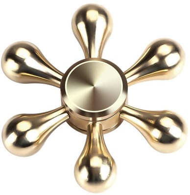 

HEER 6 LEAVE GOLD ULTRA SPEED GOLD SPINNER TOY FOR 6YEAR ABOVE(Gold)