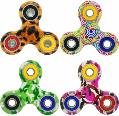 

Montez Metal Bearing Fidget Spinner Set Of 4(Multicolor)