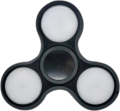 

Montez Sensor Touch led Black Metal Fidget Spinner Toy(Black)