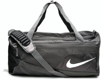 

Nike Vapor Max Air Duffel Gym & Training(Black, Kit Bag, Black;grey