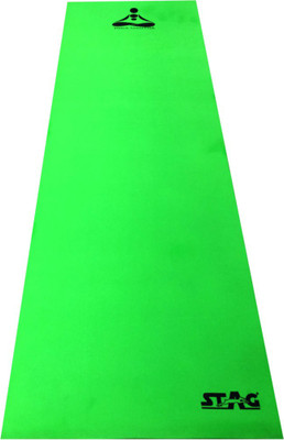 

Stag Yoga Mantra Green 8 mm Yoga Mat, Neon green
