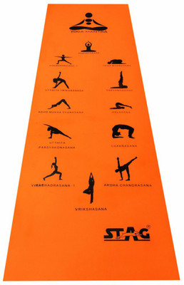 

Stag Yoga Mantra ASANA Orange 6 mm Yoga Mat