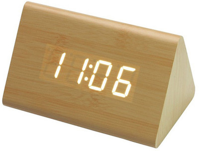 

fittymart Digital wooden Clock