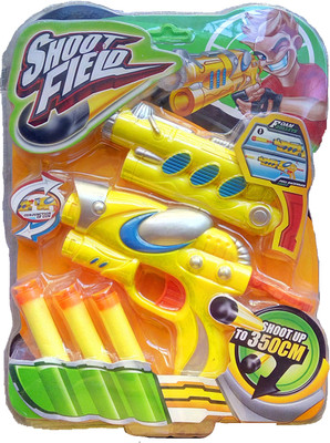 

TALKING GANESHA High quality Shoot field gun with foam bullets(Multicolor)