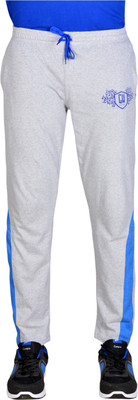 Greenhouse Solid Men Grey Track Pants