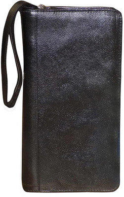 

Style 98 Men Black Genuine Leather Money Clip(8 Card Slots)