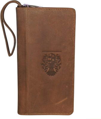 

Style 98 Men Tan Genuine Leather Money Clip(8 Card Slots)
