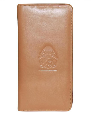 

Style 98 Men Tan Genuine Leather Money Clip(8 Card Slots)