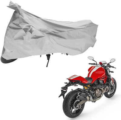 

Purpleheart Two Wheeler Cover for Ducati(Monster 821, Silver)