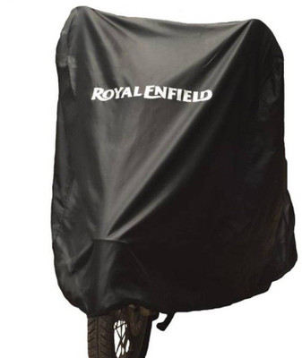 

Whitefox Two Wheeler Cover for Royal Enfield(Thunderbird 350, Black)