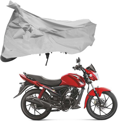 Purpleheart Two Wheeler Cover for Suzuki(Sling Shot Plus, Silver)