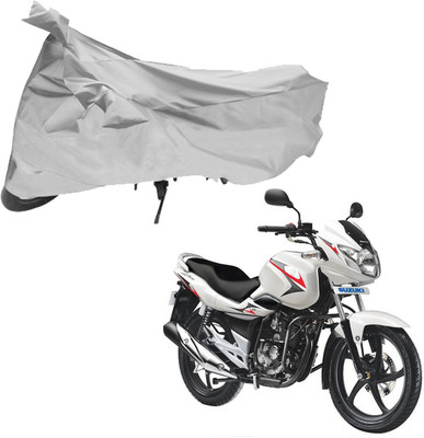 

Purpleheart Two Wheeler Cover for Suzuki(GS 150R, Silver)