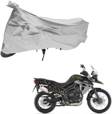 

Purpleheart Two Wheeler Cover for Triumph(Tiger 800 XCA, Silver)