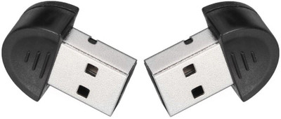 

ReTrack SET OF 2PC Mini 2.0 Bluetooth Wireless Dongle USB Adapter(Black)