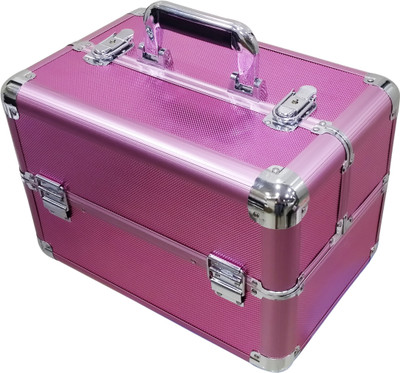 

Satisfaction Flora to store cosmetic items Vanity Box(Pink)