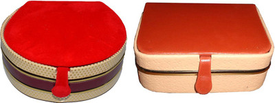 

Aadhya Combo of ring & Bangle folder Pack of 2 Vanity Box(Multicolor)