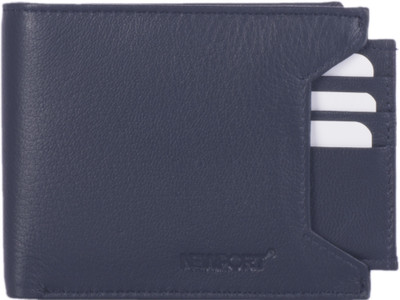 

Newport Men Casual Blue Genuine Leather Wallet(7 Card Slots)