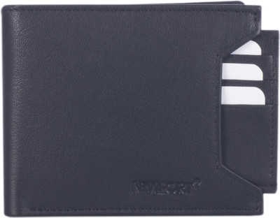 

Newport Men Black Genuine Leather Wallet(7 Card Slots)