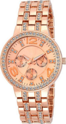 

attitude works Rose Gold-989 Watch - For Girls