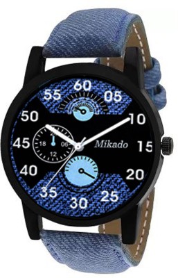Mikado New blue dial casual analog watch for men and boy's Watch  - For Boys   Watches  (Mikado)