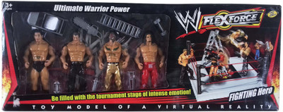 

kidoz kingdom WWE ULTIMATE WARRIOR POWER 4 FIG(Multicolor)