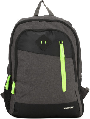 

Gear Dual Backpack 30 L Backpack(Black, Grey), Grey- green