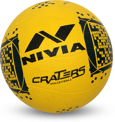 

Nivia Crater (matrix) Volleyball - Size: (Pack of 1, Yellow