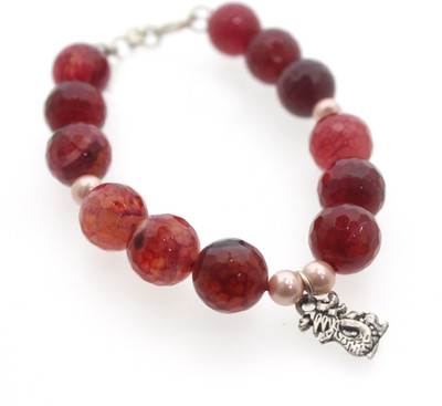 Eighth Fold Stone Agate Bracelet