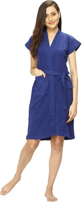 

Vixenwrap Blue Free Size Bath Robe(1 Bath Robe, For: Women, Blue)